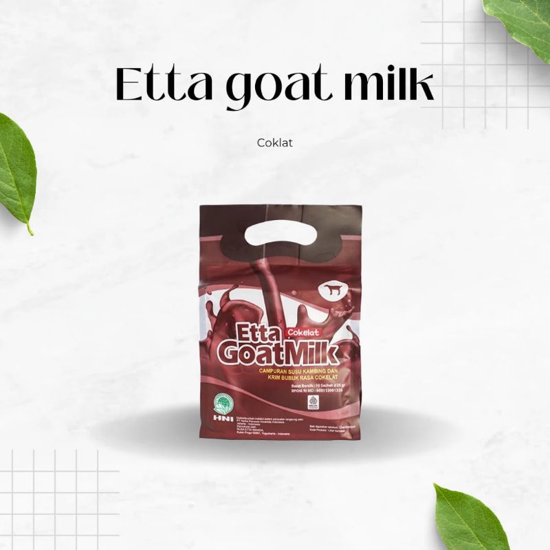 

ETTA GOAT MILK coklat