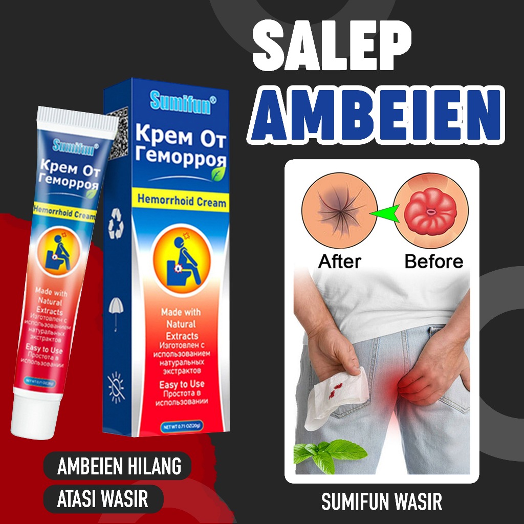 KPEM Salep Wasir 24 JAM Ambeiyen Anti Inflamasi Detoksifikasi Ambeyen Wasie Ambeien Herbal China