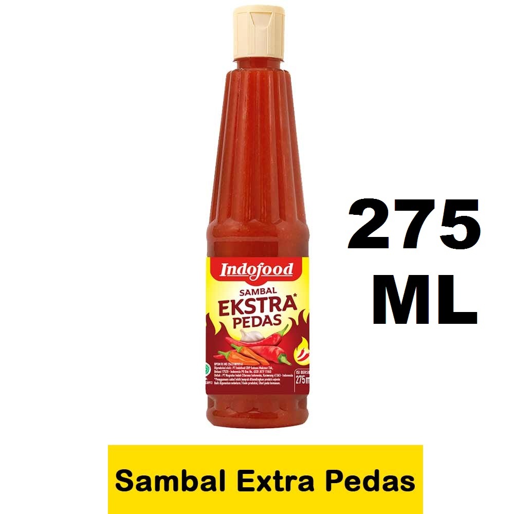 

INDOFOOD Sambal Ekstra Pedas 275 ml
