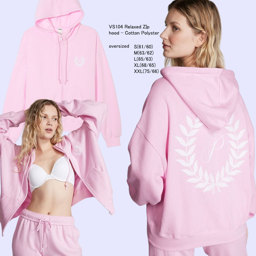 VS 104 RELAXED ZIP HOOD Jacket Outerwear Branded