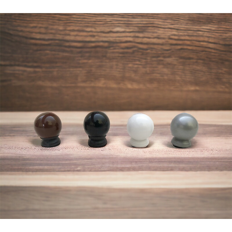 Handle plastik bola bulat warna warni laci lemari tarikan plastik bulat bola kitchen set