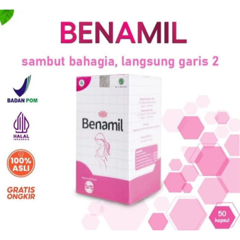 benamil lengkap ORIGINAL ASLI program obat cepat hamil