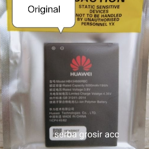 baterai Original Huawei modem E5577 .E5577C .E5573 .E5573. E5573. E5573S. E5573. E5573 HB434666RBC B