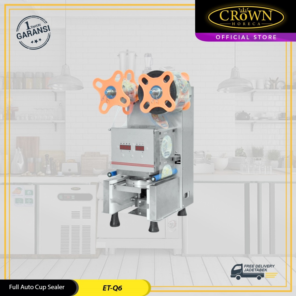 Full Auto Cup Sealer ET-Q6 CROWN HORECA