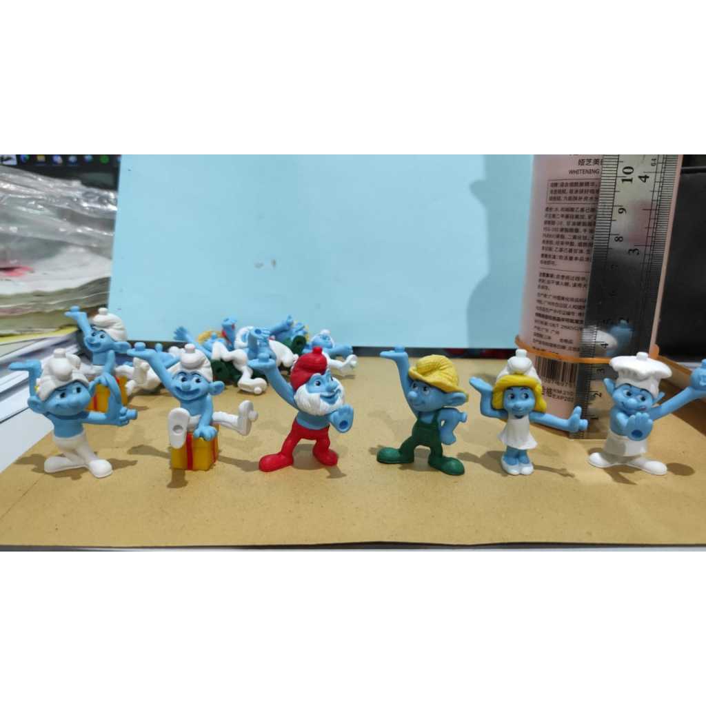 MINIATUR SMURF figure smurf peyo