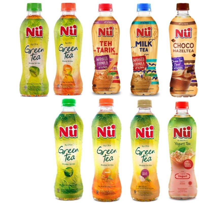 

Nu Minuman All Varian #EVE - Nu Green Tea - Teh Tarik - MIlk - Coklat