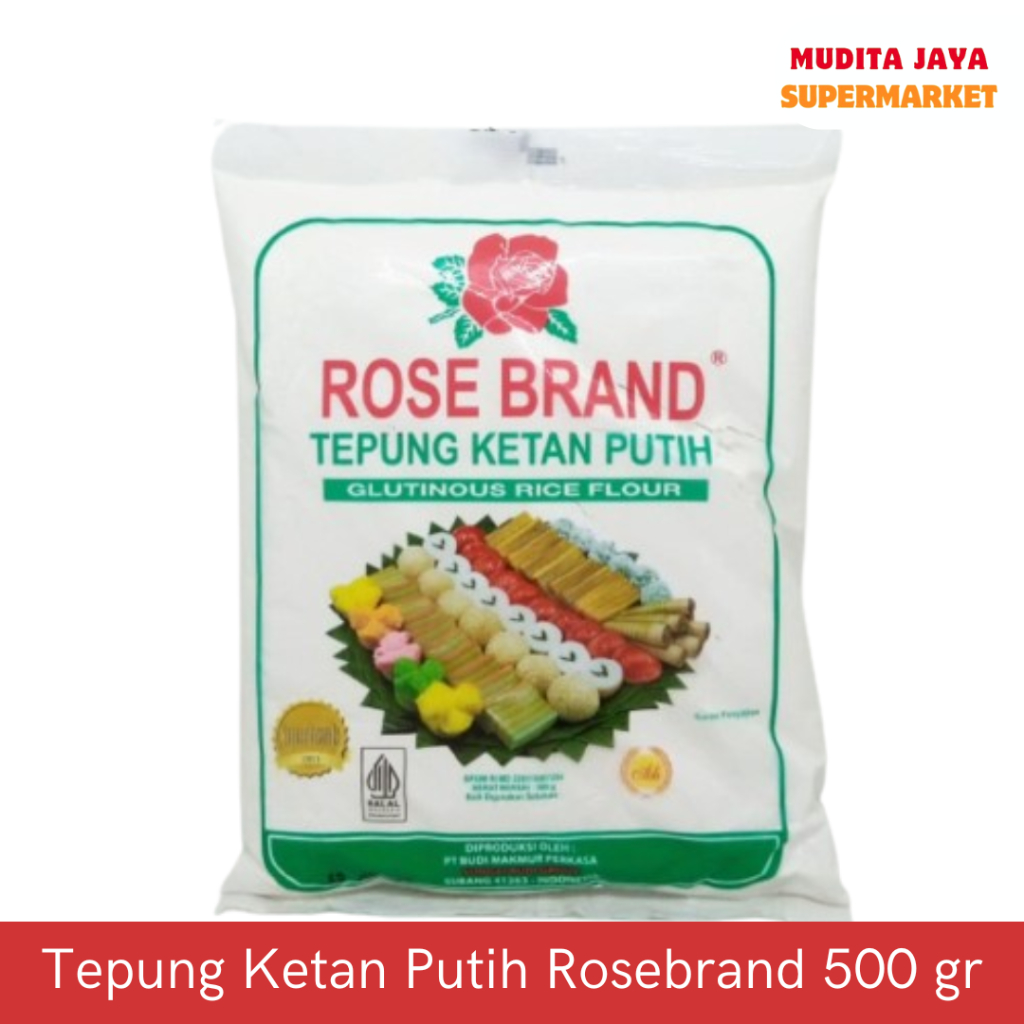 

Tepung Ketan Putih Rosebrand 500 gr