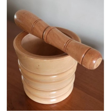 READY LUMPANG KAYU + ALU 1 SET / LUMPANG KAYU KECIL / LUMPANG KAYU JUMBO / SET LUMPANG KAYU + ALU