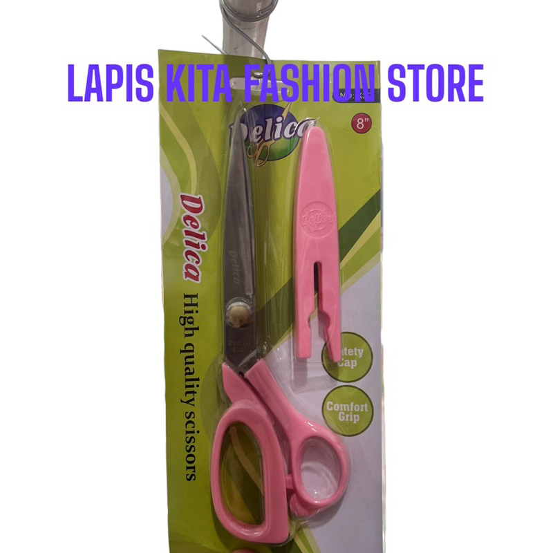 

GUNTING Delica | Gunting Kain tutup | Kelengkapan Jahit