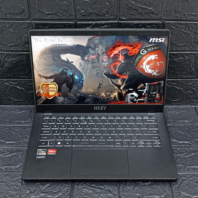Laptop Editing Gaming MSI Modern 14 C5M AMD Ryzen 5 5625U 16/512GB 2nd