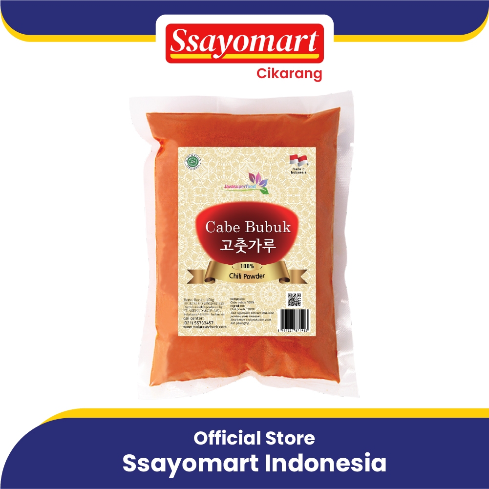 

Cabe Bubuk Halus (Chili Powder) / Cabe Flakes / Cabe Granule / Cabe Kimchi / Cabe Bubuk Korea / Gochugaru 250g