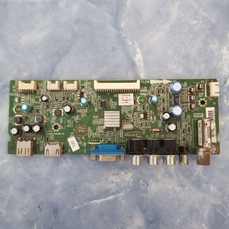mainboard ori mobo mb tv polytron PLD 19D658 normal