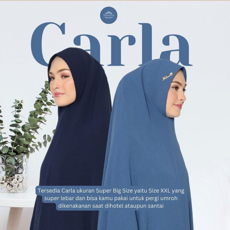 Khinar Crinkle Carla XXL by Valenshaqueen / Khimar Daily Soft Pad Antem