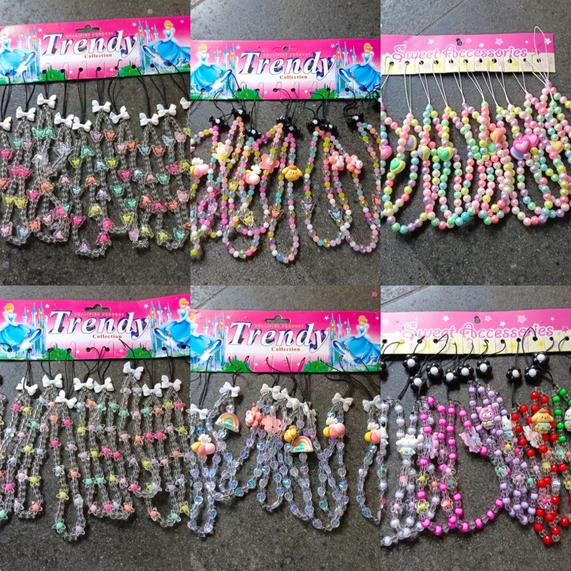 Bangpredi89 - Grosir Tali HP Strap Lanyard Lusinan Isi 12pcs Aksesoris Handphone Murah