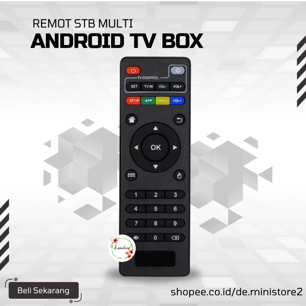 Remote Remot TV Box Android Smart TV Box MXQ / MXQ 4K / MXQ PRO / MXQ PRO 4K / MX10 / H96 / T95