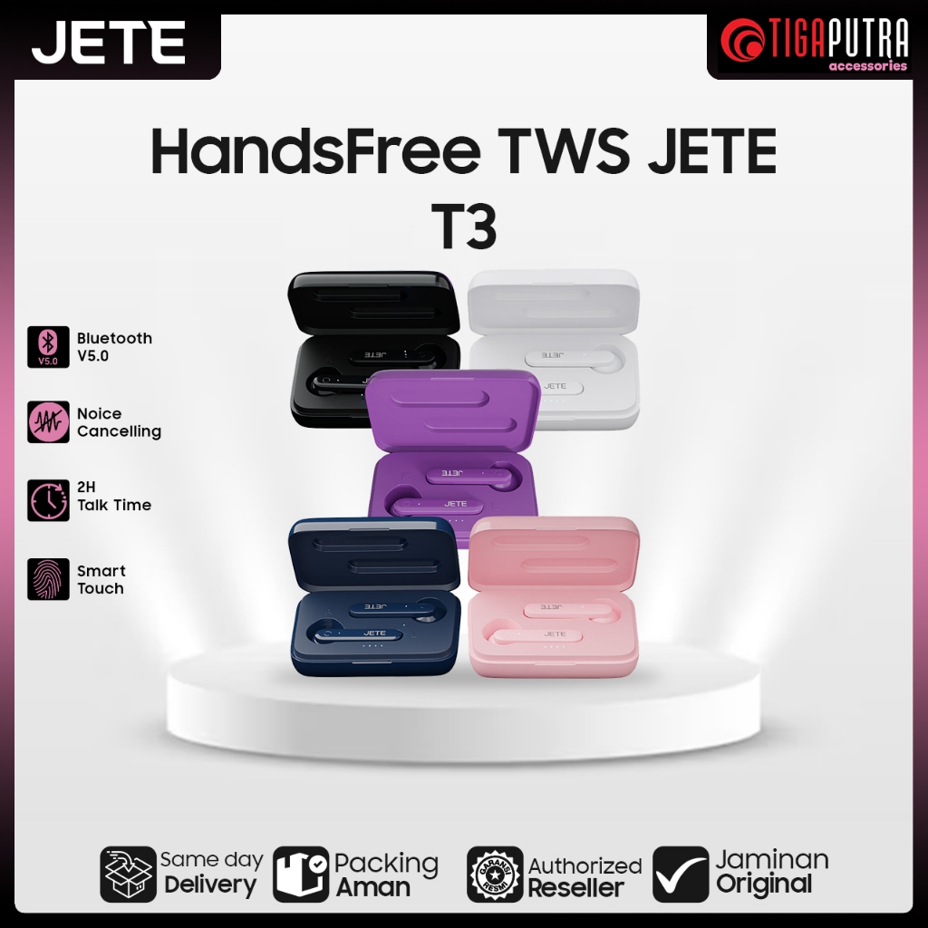 JETE T3 True Wireless Stereo (TWS)