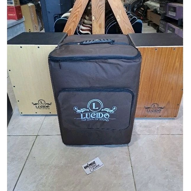 Lucido Nova Cajon | Include Gigbag | Perkusi Cajon