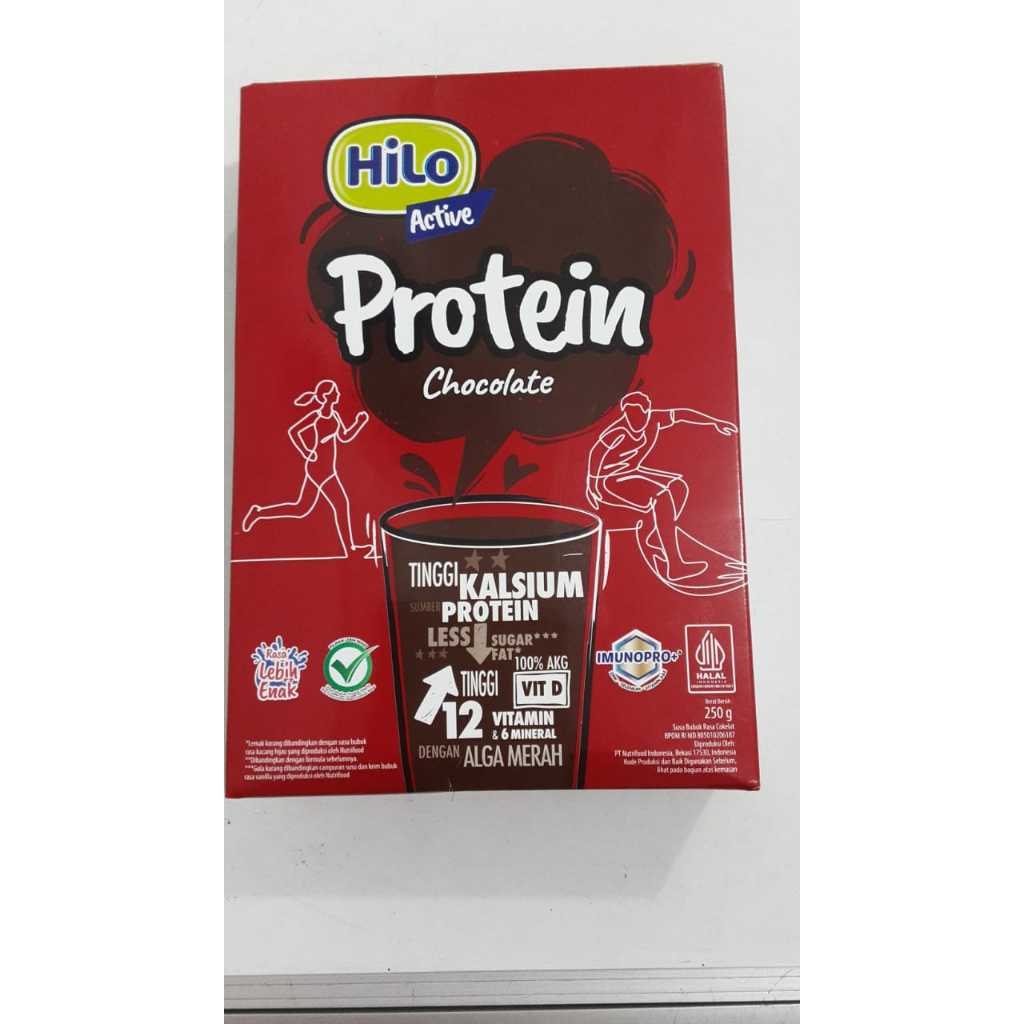 

Susu Hilo Active Chocolate 250 gr -KEMASAN BARU