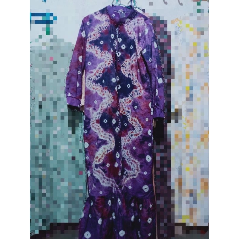 Dress Jumputan Palembang