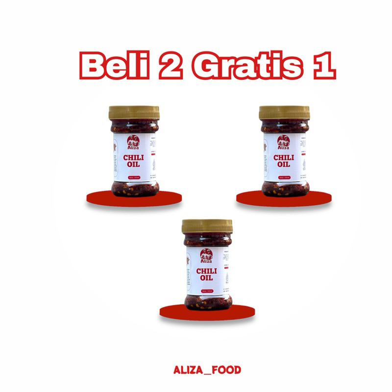 

Beli 2 Gratis 1 | Chili Oil Pedas Gurih | Minyak Cabai | Sambal