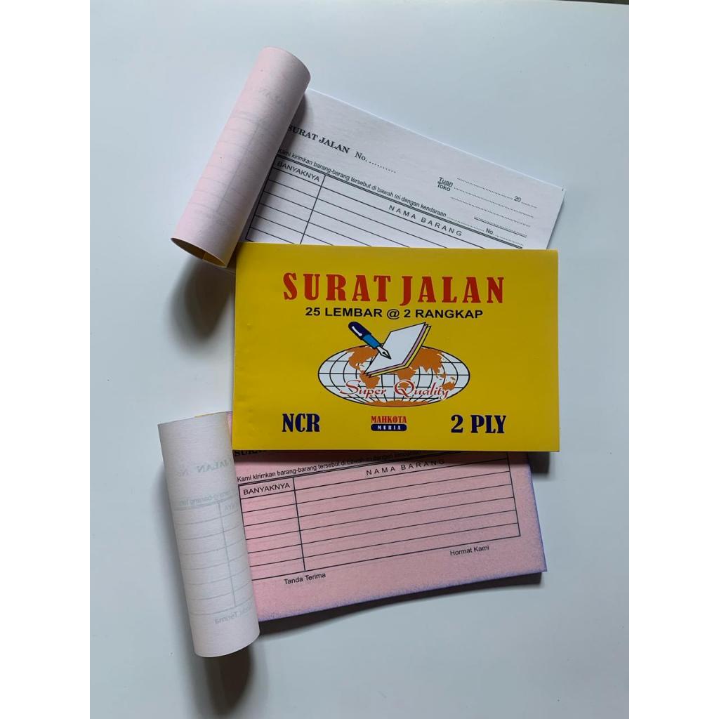 

[Ready] Surat Jalan Kecil NCR 2 Ply / Rangkap 2 NCR