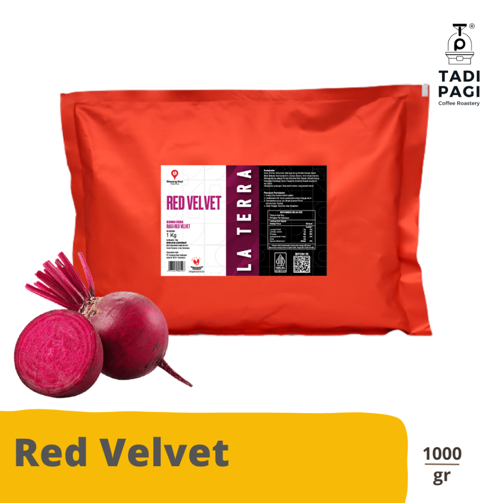 

Powder Red Velvet Bubuk La Terra