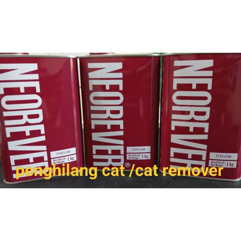 Neorever pengelupas cat / cat remover kayu besi 1kg