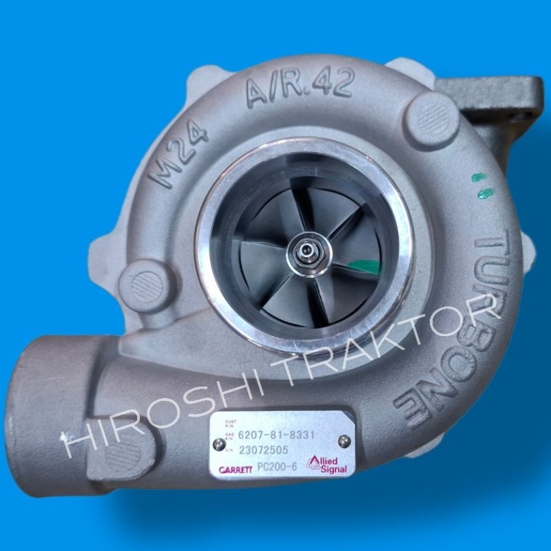 Turbo Garrett PC200-6/6207-81-8331/WA200-3/WA250-3/6D95