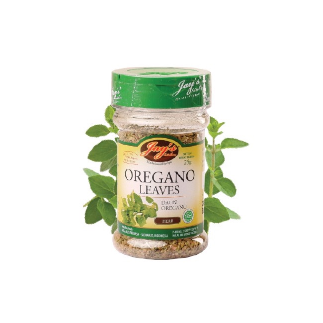 

Jay's Oregano Leaves 25gr - Jays Daun Oregano Kering (Citra Rasa)