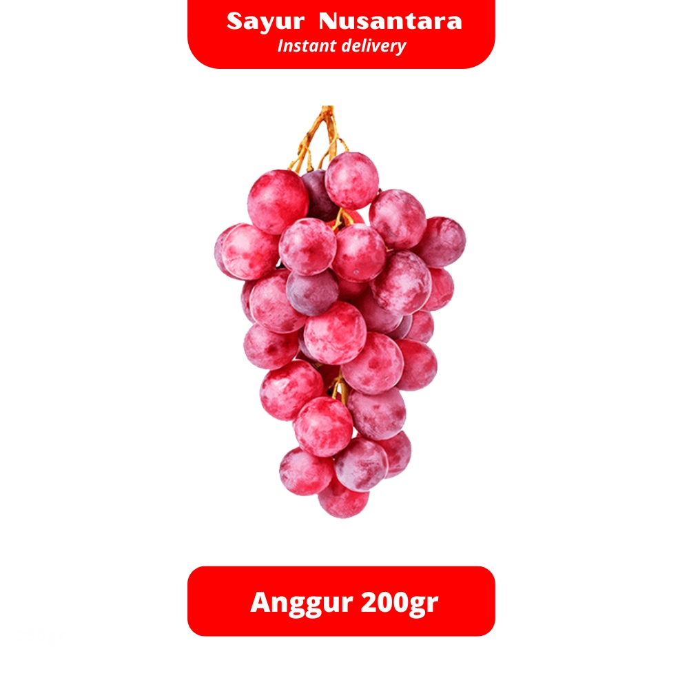 

Buah Anggur 200gr - Sayur Nusantara