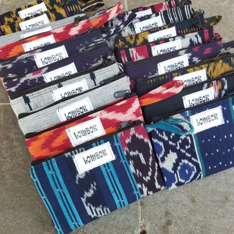 Dompet Tenun Lombok Dompet Pouch Tenun Asli Lombok