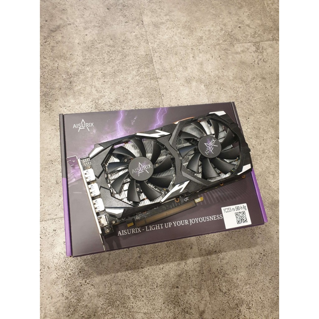 AISURIX RX 580 8GB DDR5 256BIT RADEON VGA / RX580