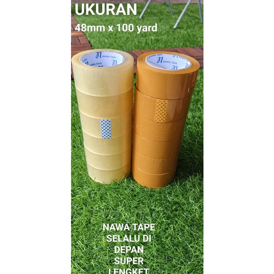 

Diskon Dasyat LAKBAN MURAH 1 YARD 48 MM BENING DAN COKLAT 6 PCS BISA BAYAR DI TEMPAT