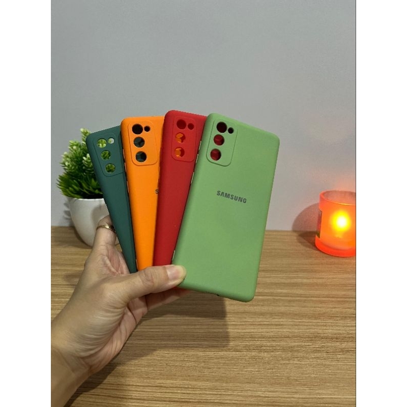 Silicone Silikon Full Cover Back Case Samsung Galaxy S20 FE / S20FE Softcase Soft Case