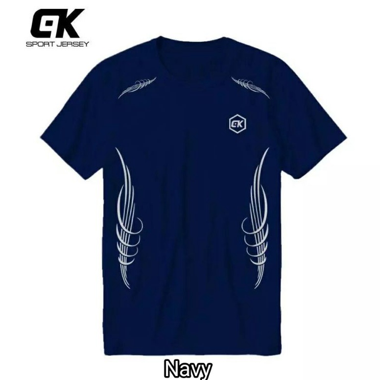 Model Baru Baju Kaos Atasan Jersey Olahraga Training Gym Fitnes Running Jogging Badminton Bulutangki