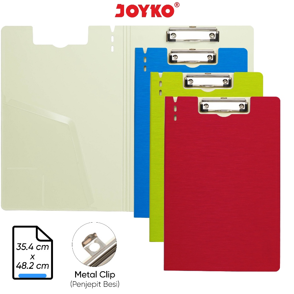 

Free Shipping Clipboard Papan Jalan Alas Ujian Joyko CLB66