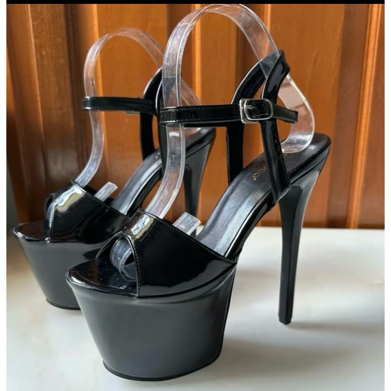 High heels 17 cm glossy premium