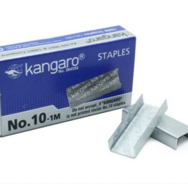 

Garansi Tukar Baru Isi Staples Kangaro No 1 IM 1box2kotak
