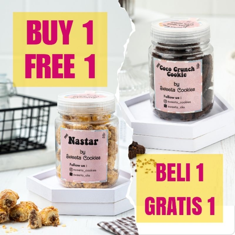 

MINI NASTAR by Sweeta Cookies Premium Wisman Wijsman keju Edam BELI 1 GRATIS 1