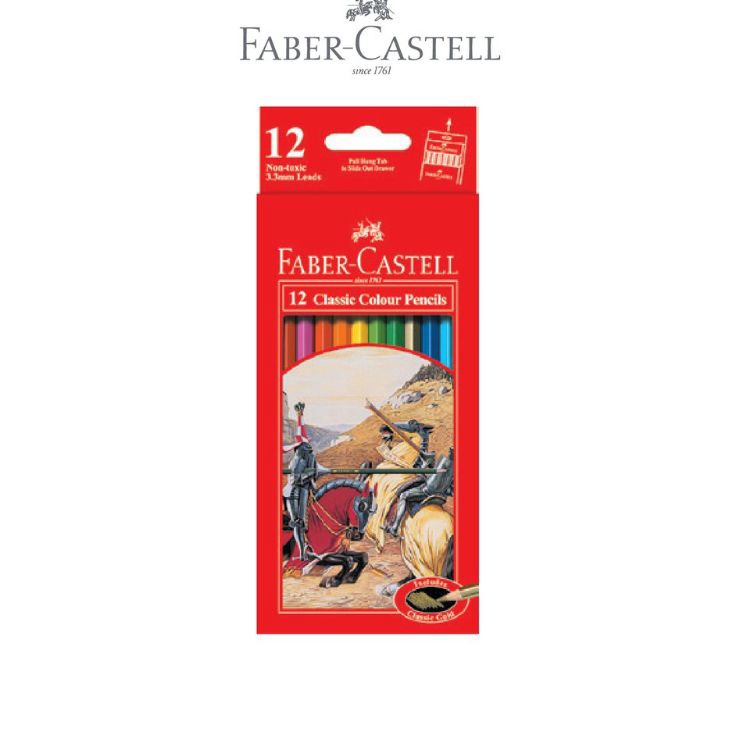 

Sedang Diskon Pensil warna Faber Castell 12 panjang Classic 1set12wrn