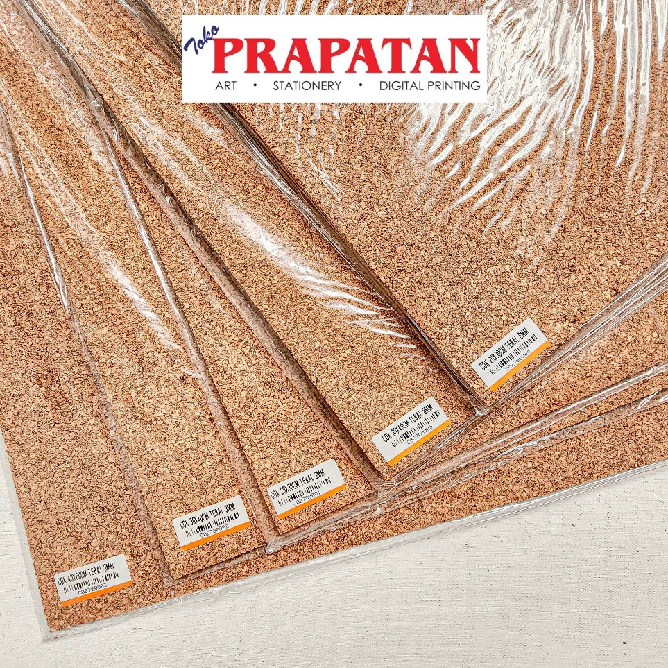 

Promo Laris Cork Sheet Board Gabus Lembaran