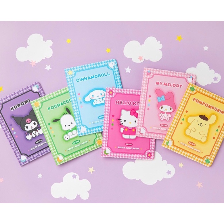 

Buruan Order buku note sticky note buku memo sanrio character