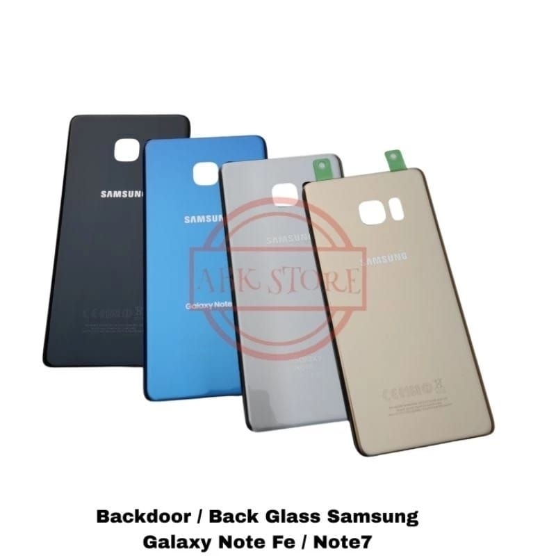 BACKDOOR SAMSUNG GALAXY NOTE 7 - NOTE 7 FE BACKCOVER TUTUP BELAKANG CASING TUTUP BATERAI BACK