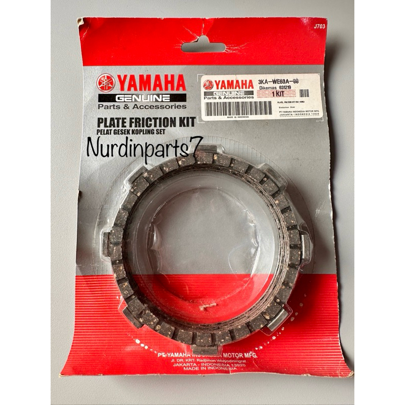 Kampas Kopling / Plat Kopling Yamaha RX King RxKing 3KA ORI