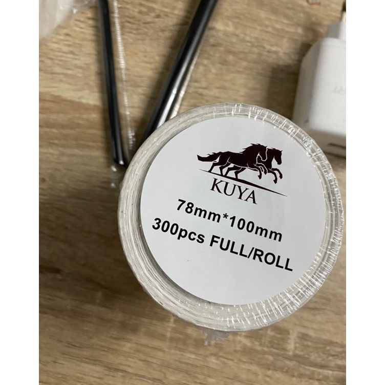

Pasti Murah Kes thermal 78mm x 1 mm isi 3 lembar