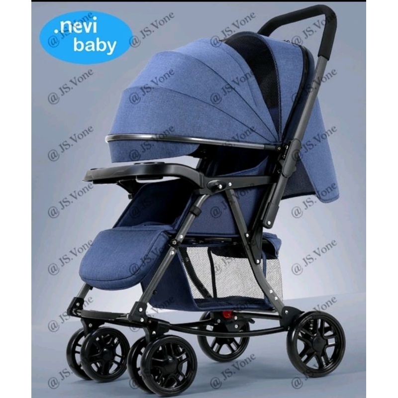 Nevi Baby Stroller - Blue Denim