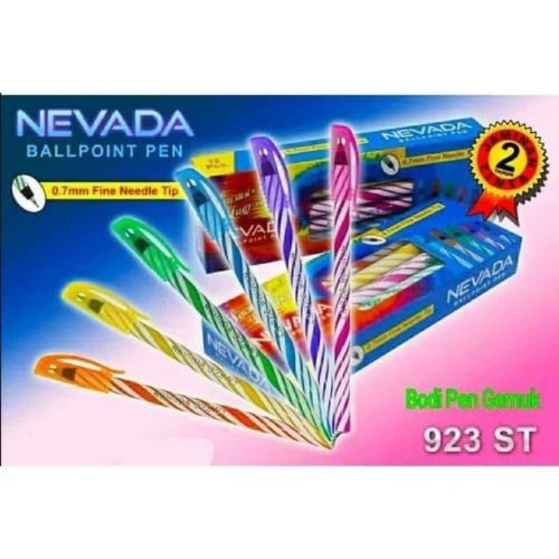 

Pulpen Ulir Nevada / Pen Lilin Murah Harga Per Lusin (12 PCS)