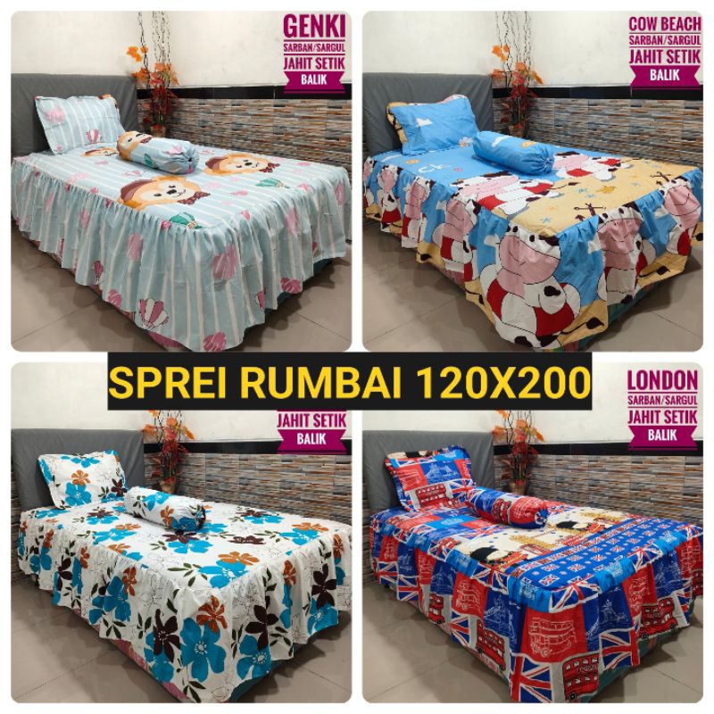 Sprei Rumbai 120x200