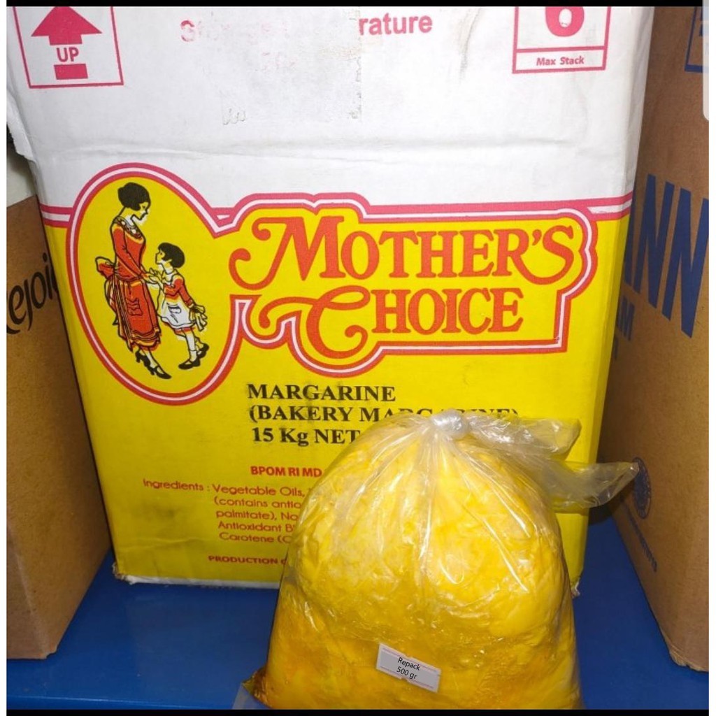 

Mother's Choice Margarin Repack 1kg dan 500g