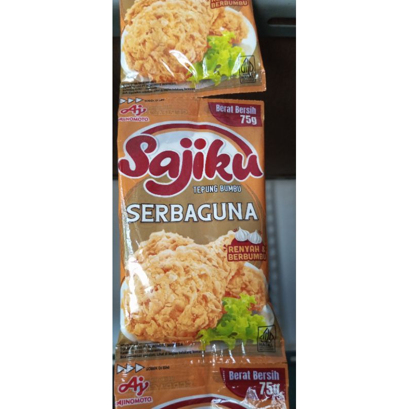 

Tepung Serbaguna Sajiku 75 gr